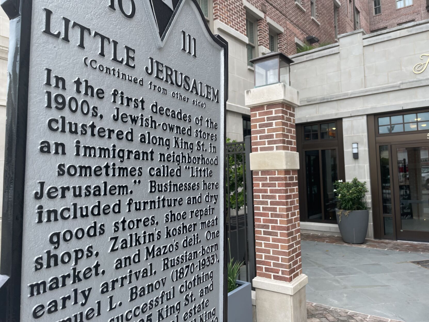 Little Jerusalem marker